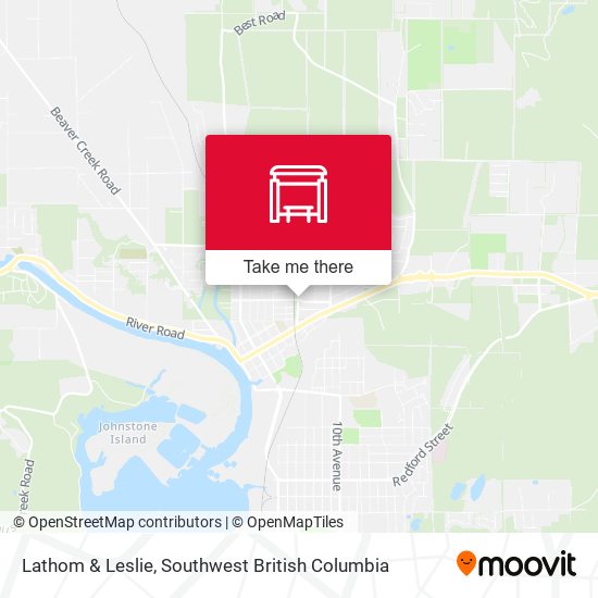Lathom & Leslie map