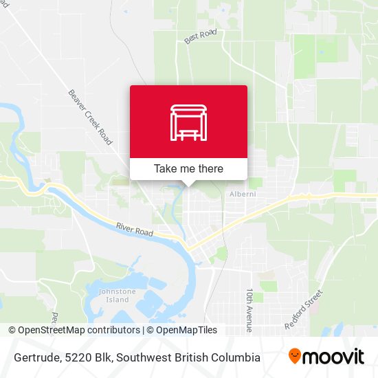 Gertrude, 5220 Blk map