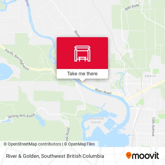 River & Golden map