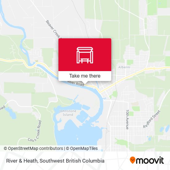 River & Heath map