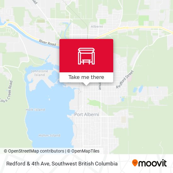 Redford & 4th Ave map