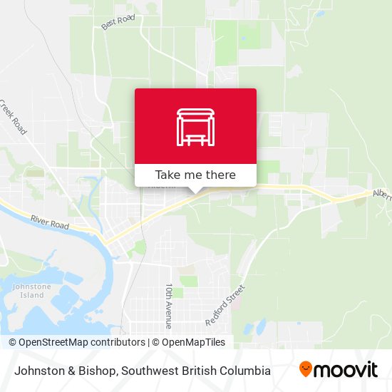 Johnston & Bishop map