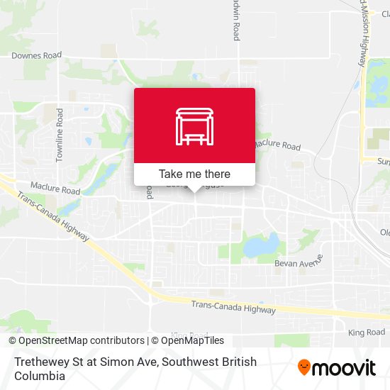 Trethewey St at Simon Ave map