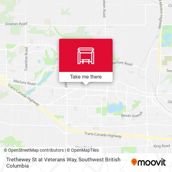 Trethewey St at Veterans Way plan