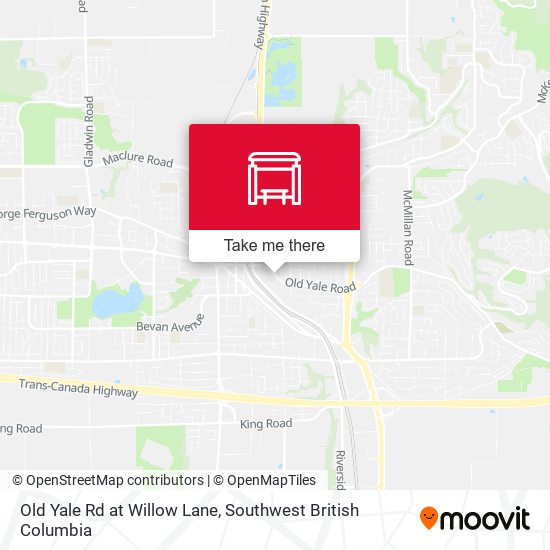 Old Yale Rd at Willow Lane map
