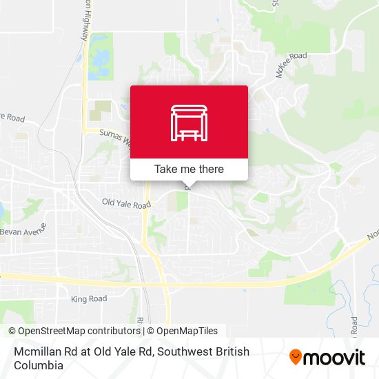 Mcmillan Rd at Old Yale Rd map