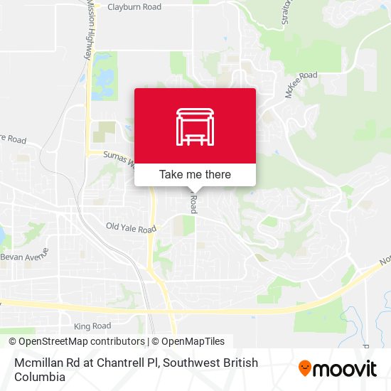Mcmillan Rd at Chantrell Pl plan