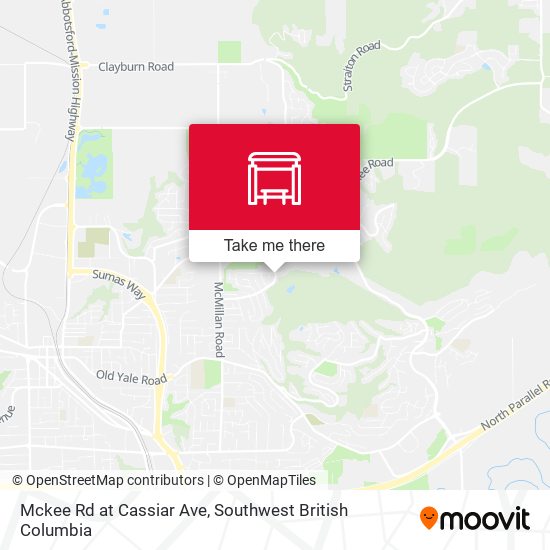 Mckee Rd at Cassiar Ave map
