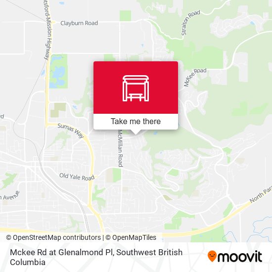 Mckee Rd at Glenalmond Pl map