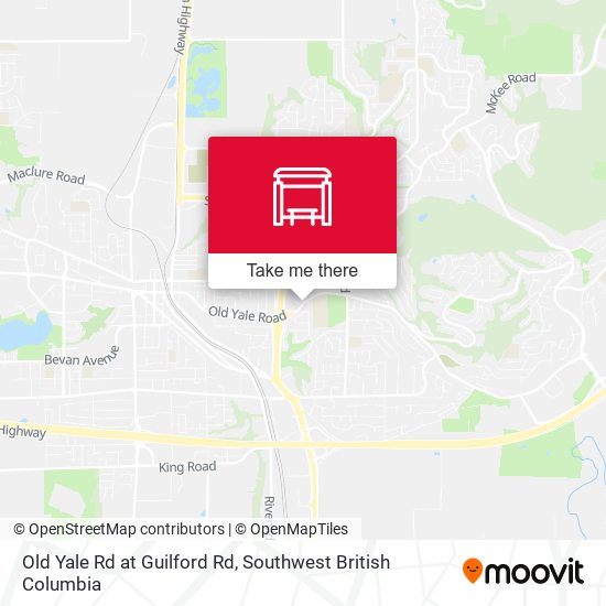 Old Yale Rd at Guilford Rd map