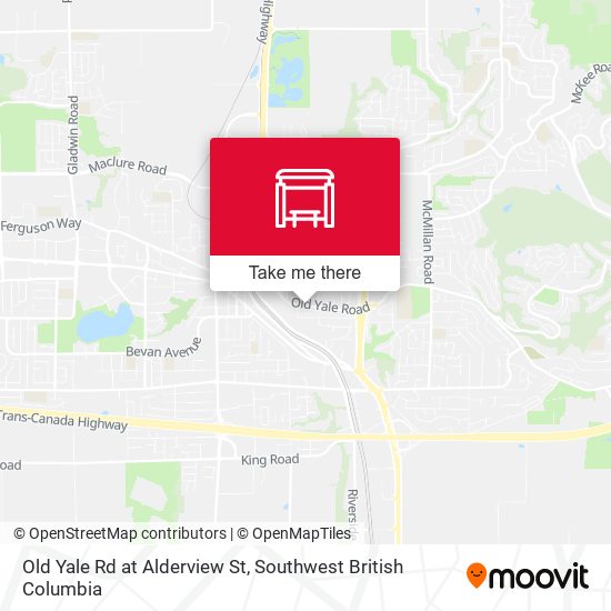 Old Yale Rd at Alderview St map
