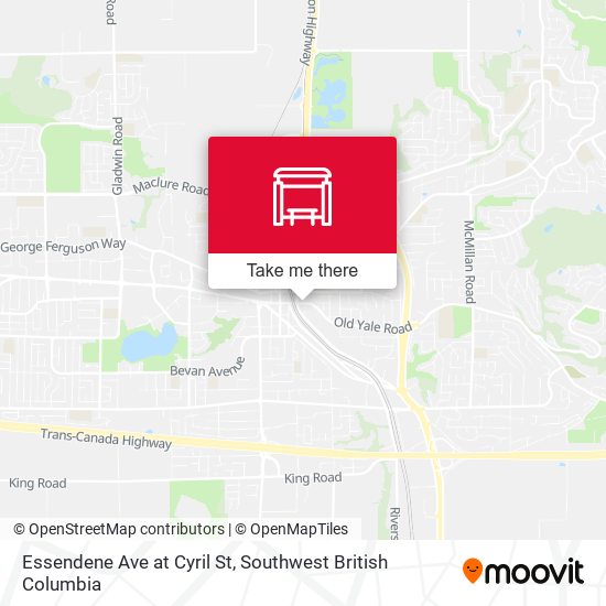 Essendene Ave at Cyril St map