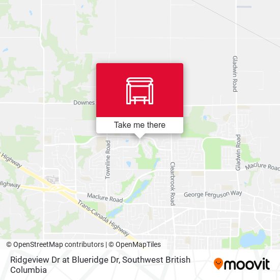 Ridgeview Dr at Blueridge Dr plan