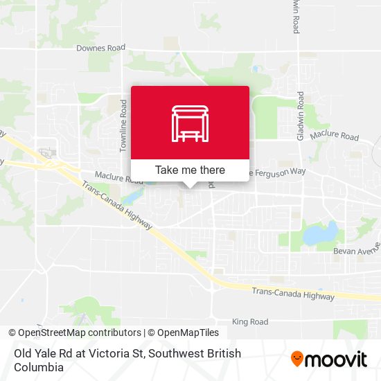 Old Yale Rd at Victoria St map