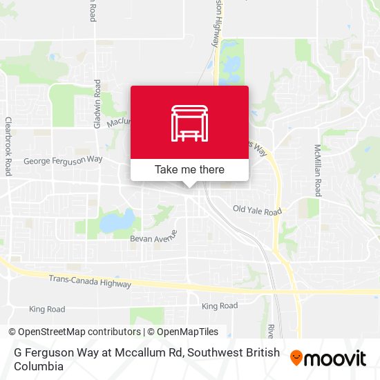 G Ferguson Way at Mccallum Rd plan
