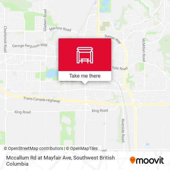 Mccallum Rd at Mayfair Ave map