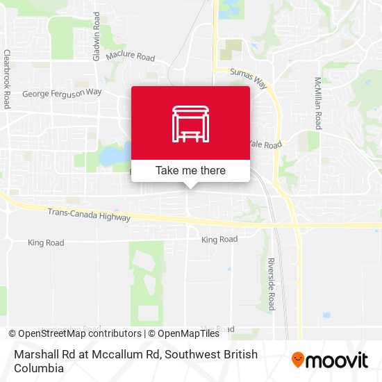 Marshall Rd at Mccallum Rd map