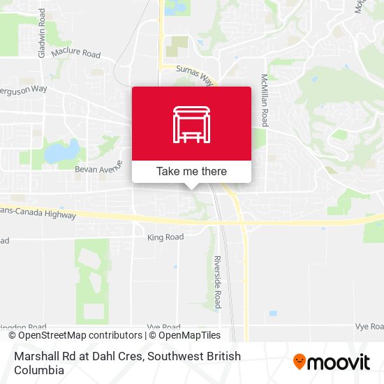 Marshall Rd at Dahl Cres plan
