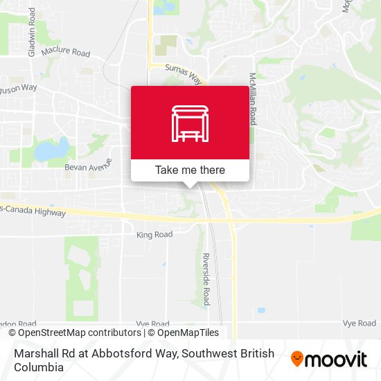 Marshall Rd at Abbotsford Way map