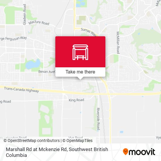 Marshall Rd at Mckenzie Rd map