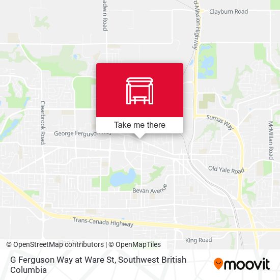 G Ferguson Way at Ware St plan
