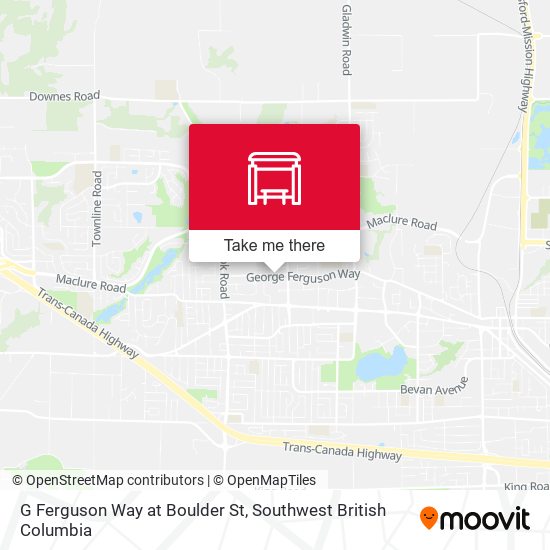 G Ferguson Way at Boulder St plan