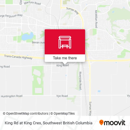 King Rd at King Cres map
