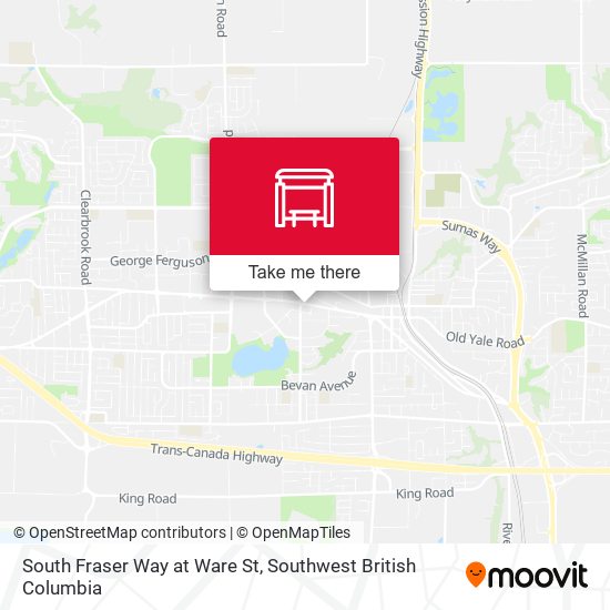 South Fraser Way at Ware St plan