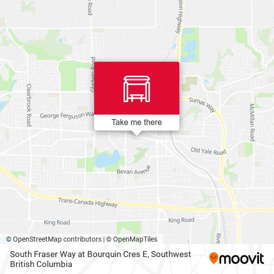 South Fraser Way at Bourquin Cres E plan