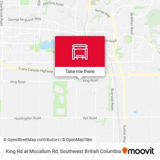 King Rd at Mccallum Rd plan