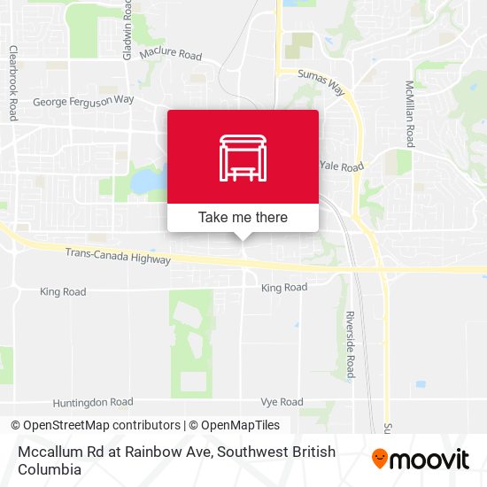Mccallum Rd at Rainbow Ave plan