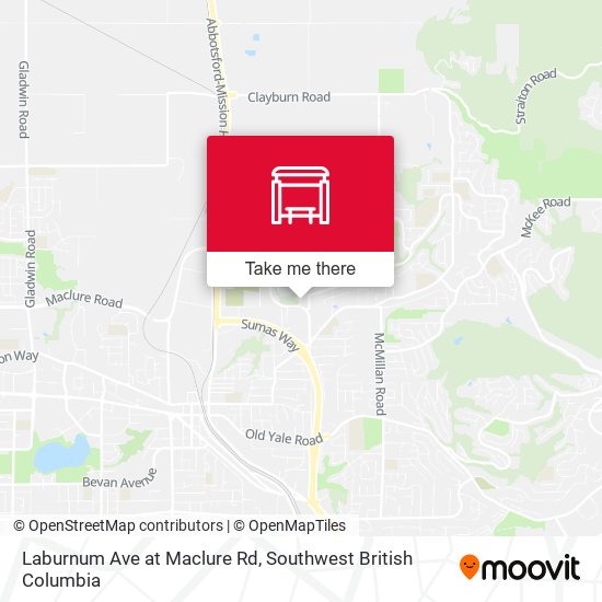Laburnum Ave at Maclure Rd map