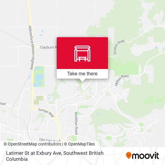 Latimer St at Exbury Ave plan