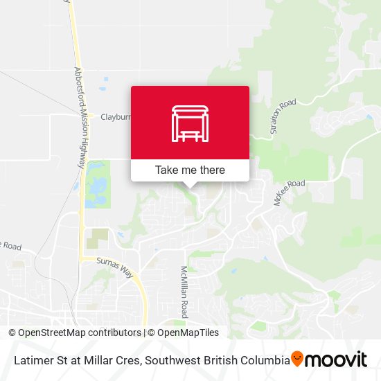 Latimer St at Millar Cres map