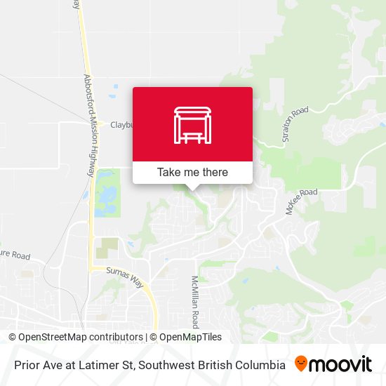 Prior Ave at Latimer St map
