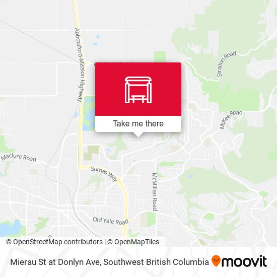 Mierau St at Donlyn Ave map