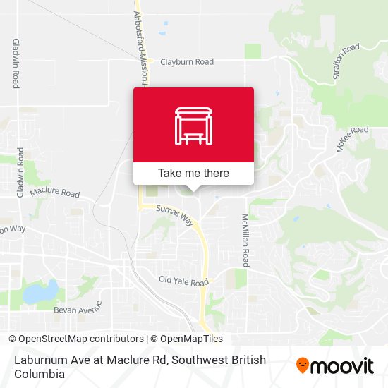 Laburnum Ave at Maclure Rd map
