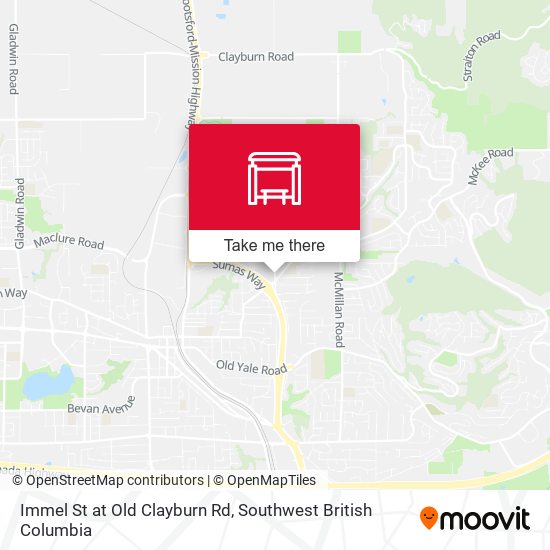 Immel St at Old Clayburn Rd map