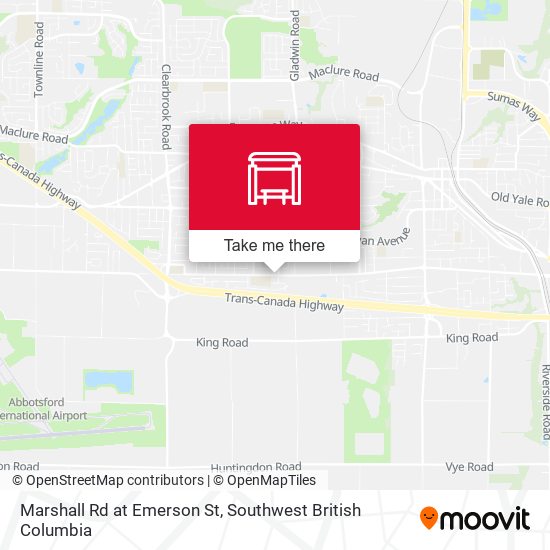 Marshall Rd at Emerson St plan