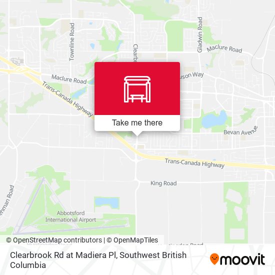 Clearbrook Rd at Madiera Pl map