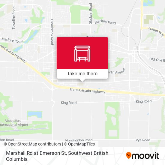 Marshall Rd at Emerson St plan