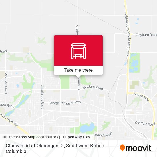 Gladwin Rd at Okanagan Dr plan