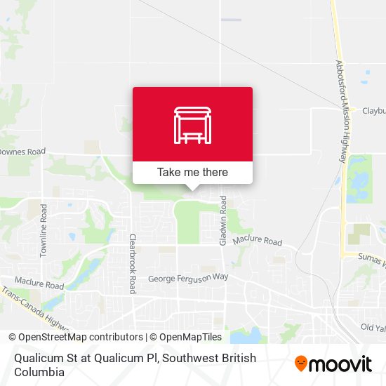Qualicum St at Qualicum Pl map