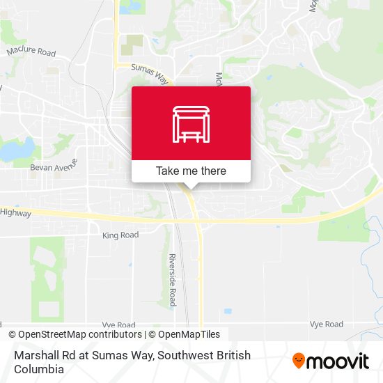 Marshall Rd at Sumas Way map