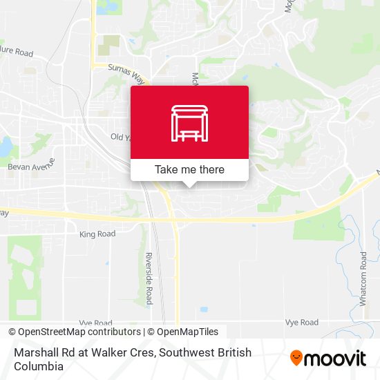Marshall Rd at Walker Cres plan