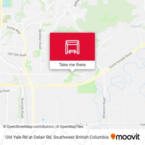 Old Yale Rd at Delair Rd map