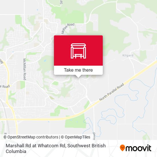 Marshall Rd at Whatcom Rd map