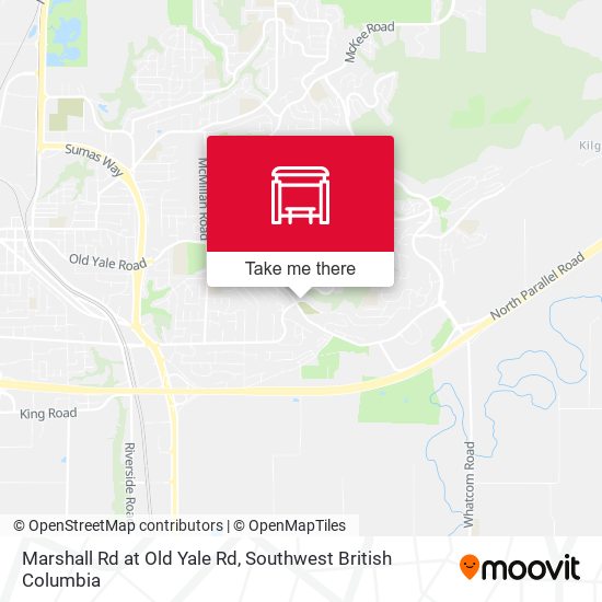 Marshall Rd at Old Yale Rd map