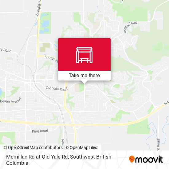 Mcmillan Rd at Old Yale Rd map
