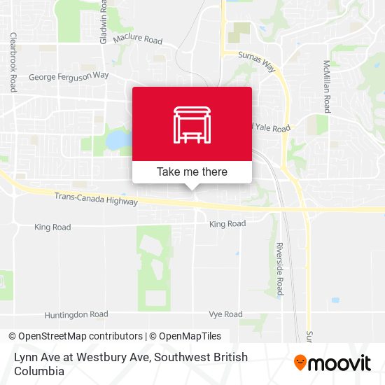 Lynn Ave at Westbury Ave map